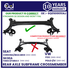 NEW REAR AXLE SUBFRAME
