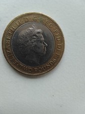 2011 King James Bible British £2 Two Pound Coin Minting Error on reverse