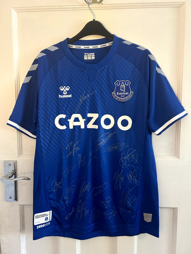 Everton signed shirt 21 - fc,