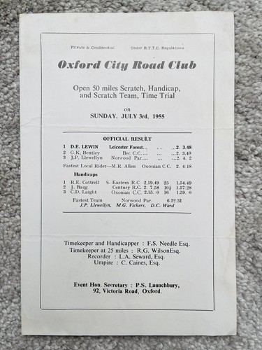 1950 redhill cycling - 1950,