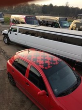 jigsaw roof jdm euro vinyl  graphics stickers decals mini fiat 500 skoda vw 