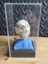 vintage hand painted egg in