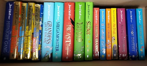 David walliams books - 17, x