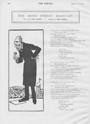 The bond street magician poem - magician,