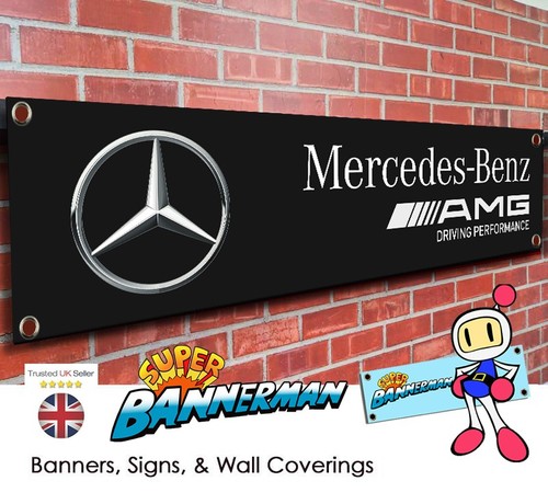 Mercedes benz amg pvc - amg, banner