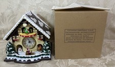 AVON Victorian Christmas Clock