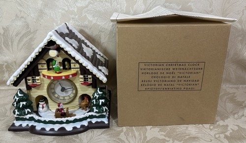 Avon victorian christmas clock - avon,