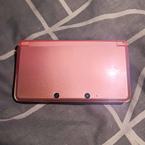 Nintendo 3ds pink custom - pink, usb-c