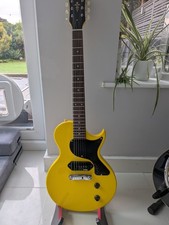 Vintage JHS Les Paul Junior Dog Ear P90s Yellow