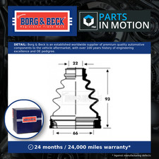 CV Joint Boot Front Inner BCB2805 Borg & Beck C.V. Driveshaft Gaiter 26094870