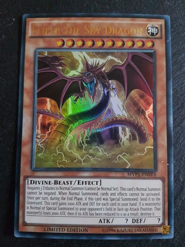 Slifer the sky dragon promo - dragon,