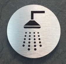 SHOWER DOOR SIGN FEMALE MALE