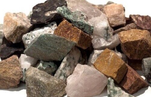 Semi precious rough rock - rough, ~