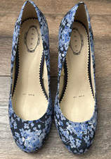 Debut Size 7 Eu 40 Blue Floral