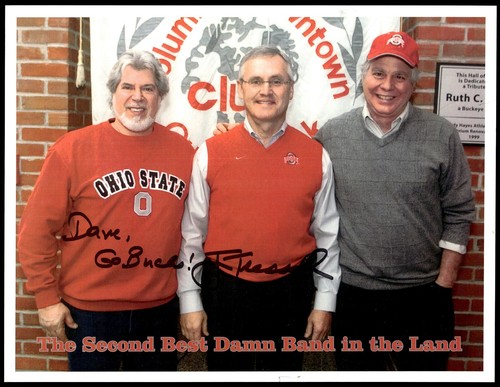 Jim tressel 8x10 photo signed - photo,