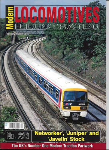 Modern locomotives illustrated - locomotives,