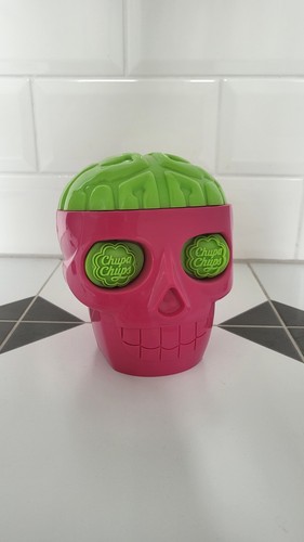 Chupa chups skull - skull, brains