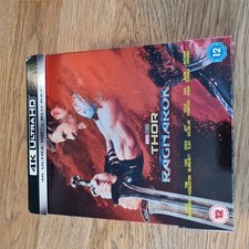 THOR : RAGNAROK - UK EXCLUSIVE 4K + BLU RAY STEELBOOK 