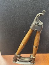 vintage Swivel Plant Hook Wood