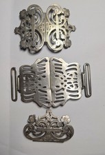 2 Antique Nurse Belt Buckles
