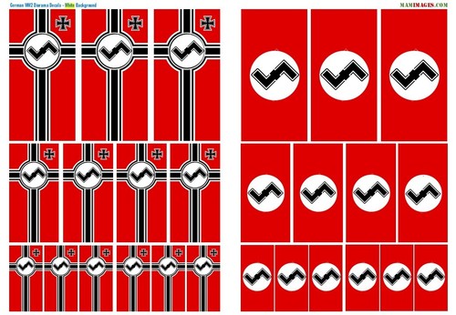 Ww2 german insignia decals - german,