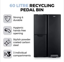 Tower 60L Green Recycling