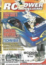 RC POWER MODEL N°20 LAND MAX 2 / SIRIO 2.1CC / REG. BENCH 1/10 / CARBU.