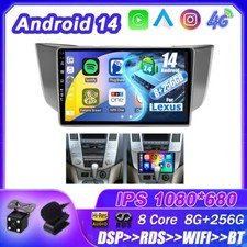 Android14 For Lexus RX300 RX330 RX400H Car Stereo Sat Nav CarPlay GPS🌟8+256GB🌟