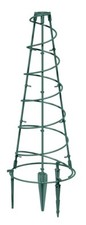 Pyramid Round Plant Trellis Support Frame Spiral 25cm x 60cm Flower Tomatoes