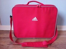Adidas Bag Messenger Bag Red Over Shoulder Retro 2007 Travel Flight Case Rare