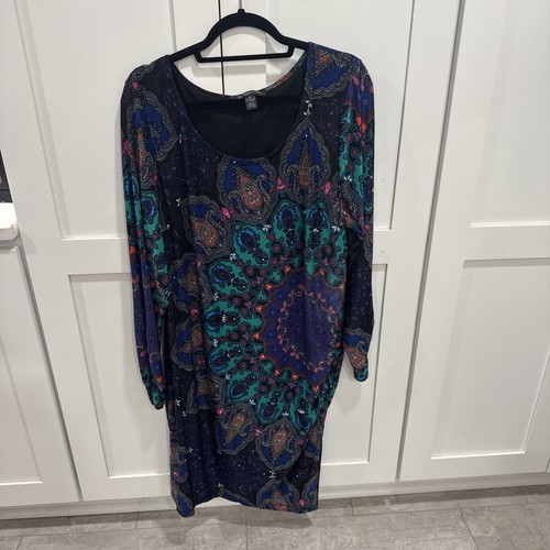 Floral studded dress inc - floral,