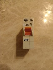 Wylex Plug Push In MCB 40amp