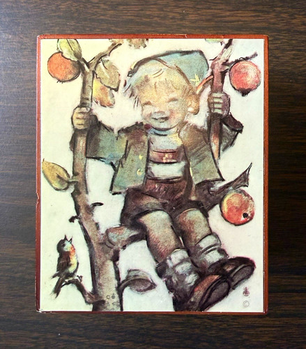 Vintage hummel apple tree boy - vintage,