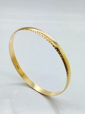 9ct Yellow Solid Gold Slave