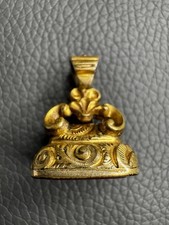 Antique victorian gilt metal - victorian,