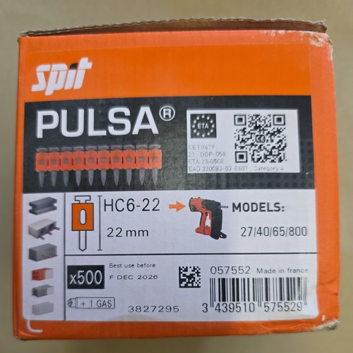 Spit pulsa nails 22mm - 22mm,