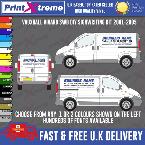 Vauxhall vivaro swb 2001 - vivaro,