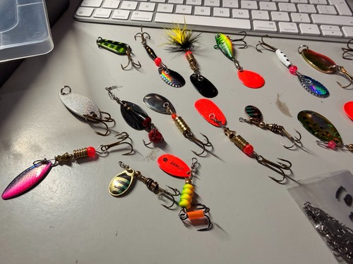 Fishing lures spinners - 20,