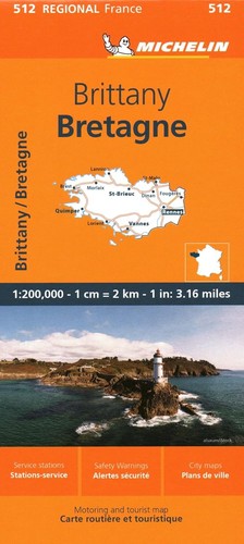 Brittany michelin regional - brittany,