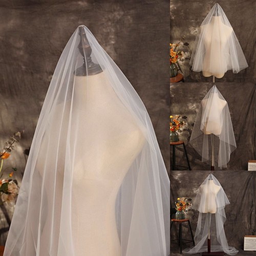 White wedding veil - white, photo