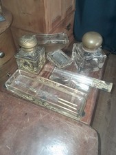 Ink Well Vintage Desk Set