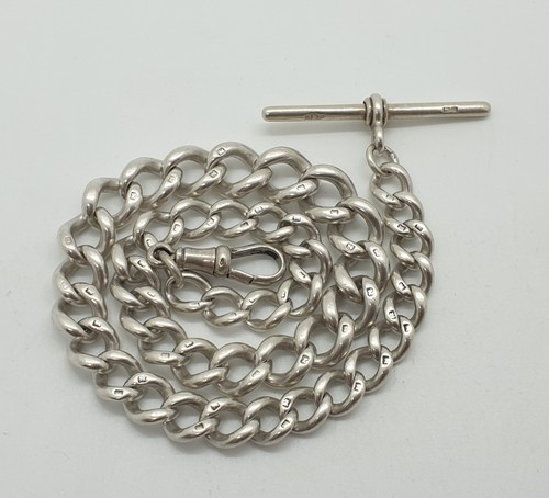 Sterling silver albert chain - albert,