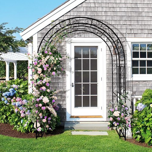 Metal garden arch - garden, wedding
