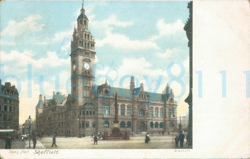 Sheffield town hall - sheffield, 1907