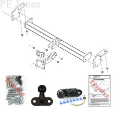 Tow-Trust Towbar for Toyota RAV4 (XA20) 2000-2006 - Flange Tow Bar