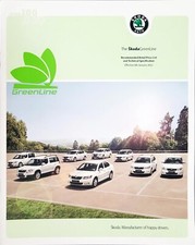 Skoda Greenline Price & Specification Brochure 2011