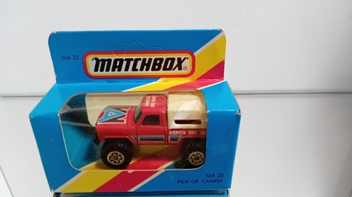 Matchbox pick up - 35, camper