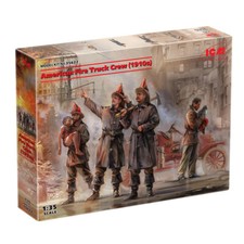 American Fire Truck Crew 1910s