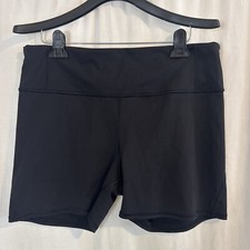 Athleta Lightning Bike Short 5" Black Womens XL