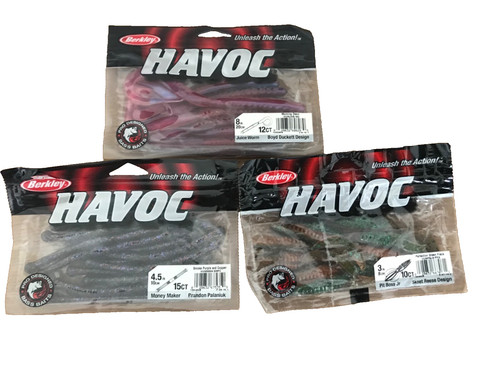 Berkley havoc packs assorted - havoc, 3